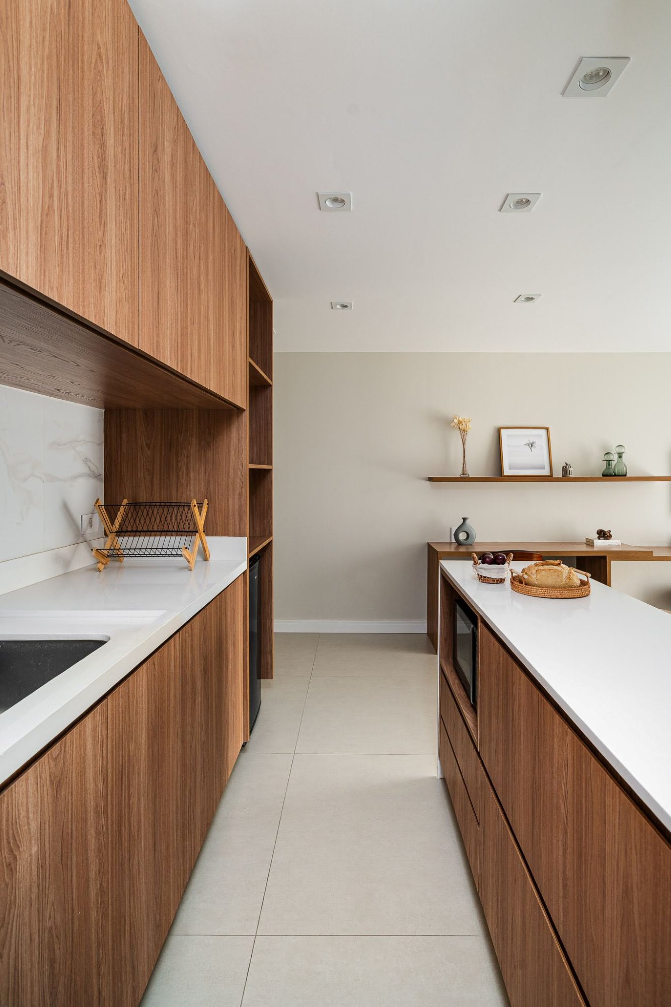 Apartamento Alvorada, Integração e mini home office, foto 4