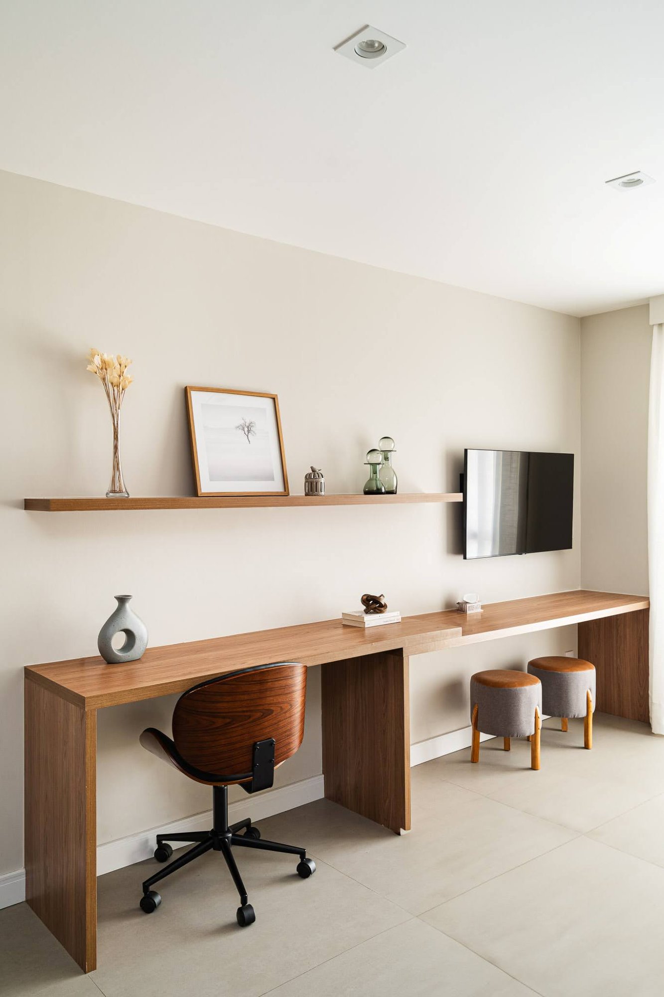 Apartamento Alvorada, Integração e mini home office, foto 10