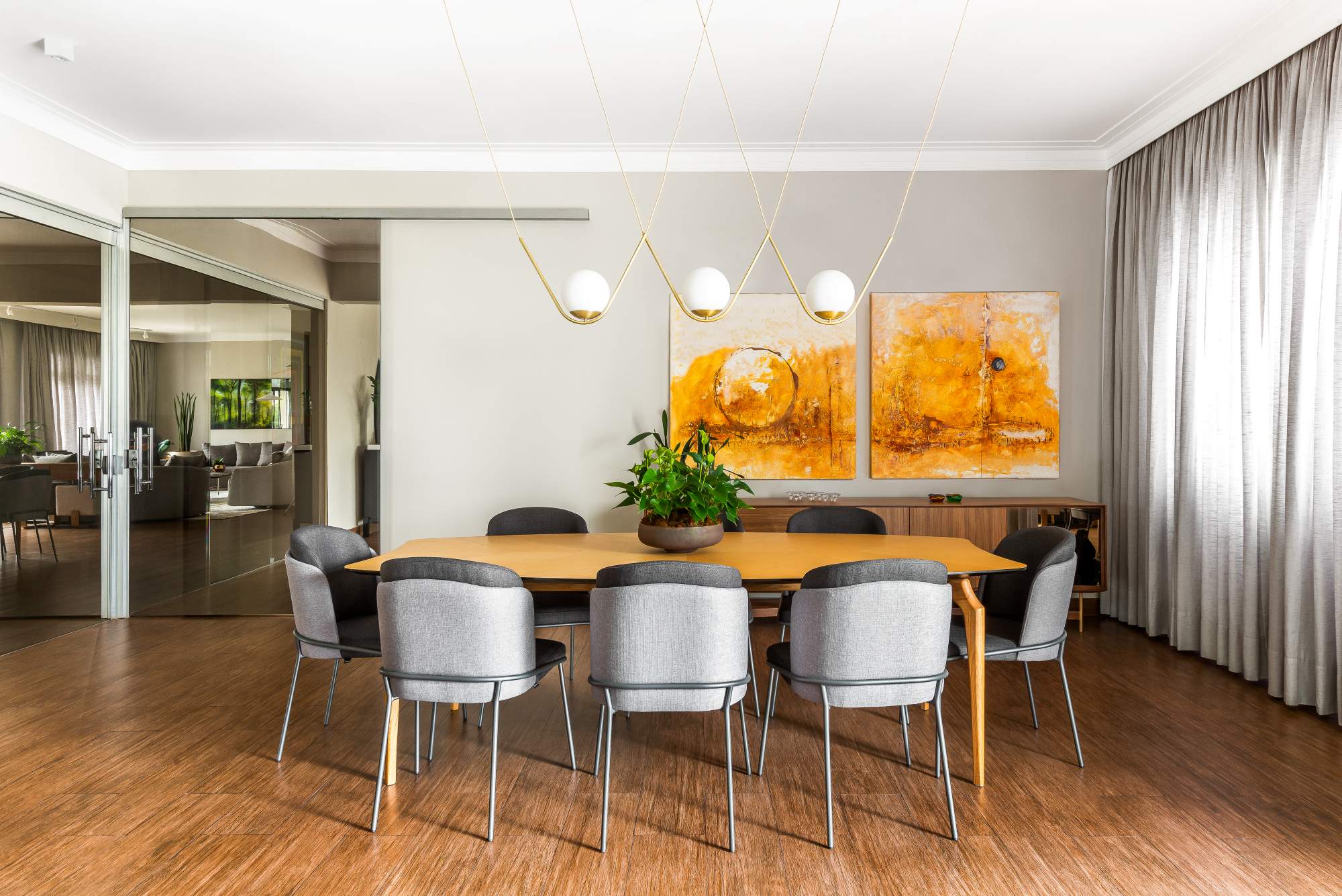 Apartamento Dijon, Sala biofílica, foto 4
