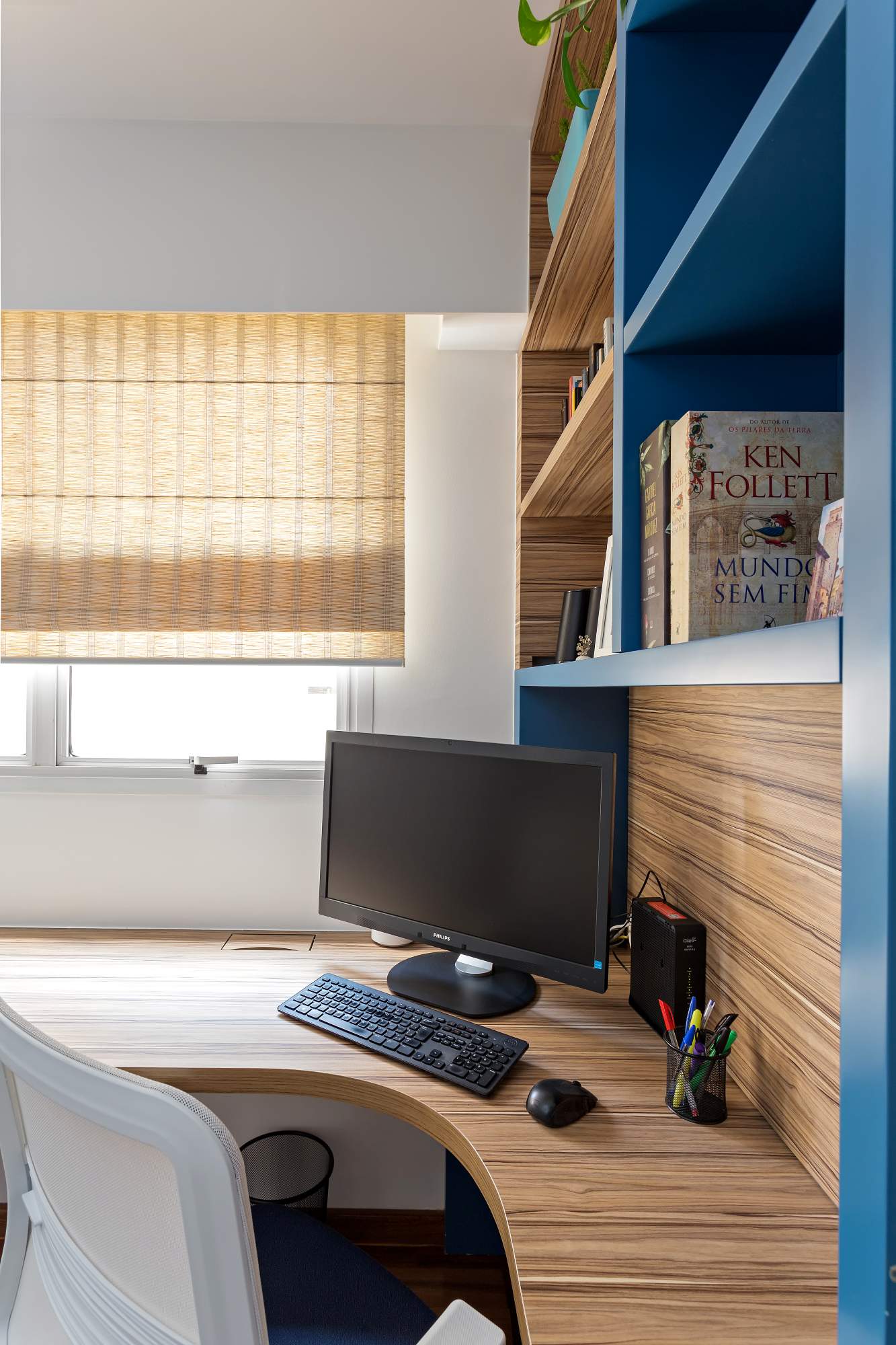Apartamento Julieta, Home office azul, foto 9