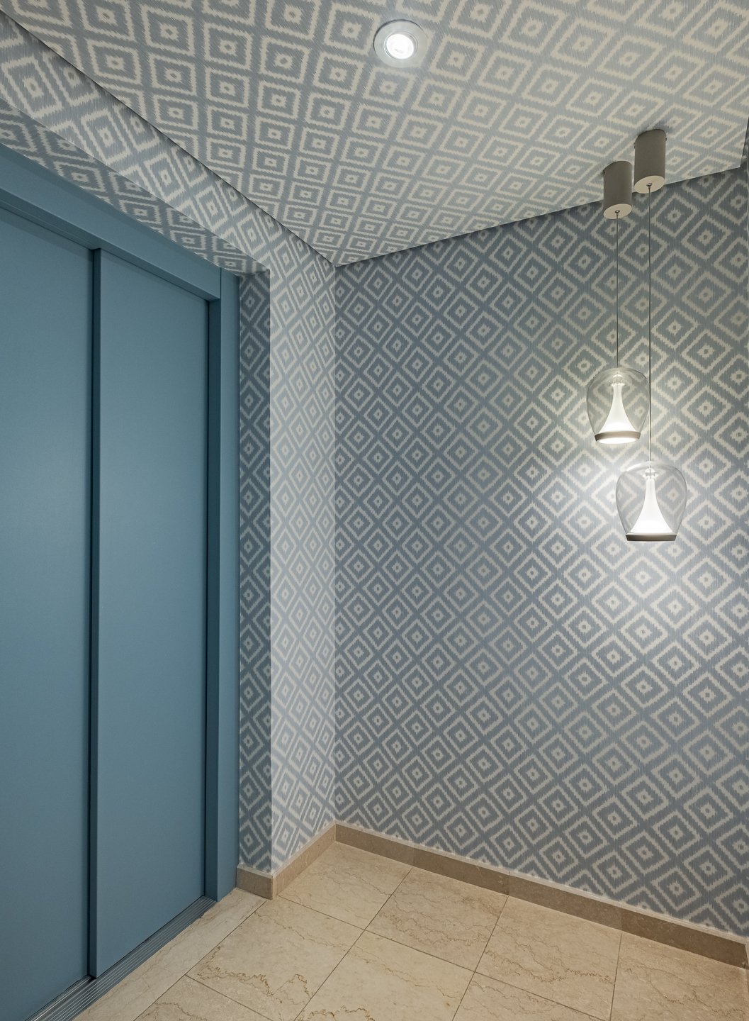 Apartamento Vivai, Ambientes integrados, composição de cores, foto 4