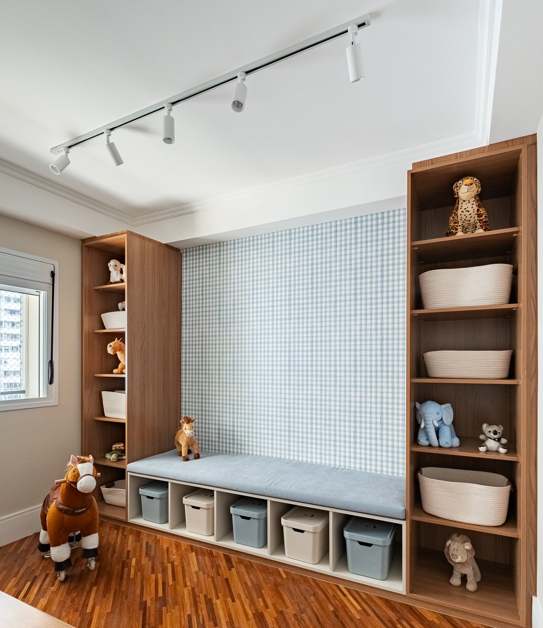 Apartamento Vivai, Ambientes integrados, composição de cores, foto 6