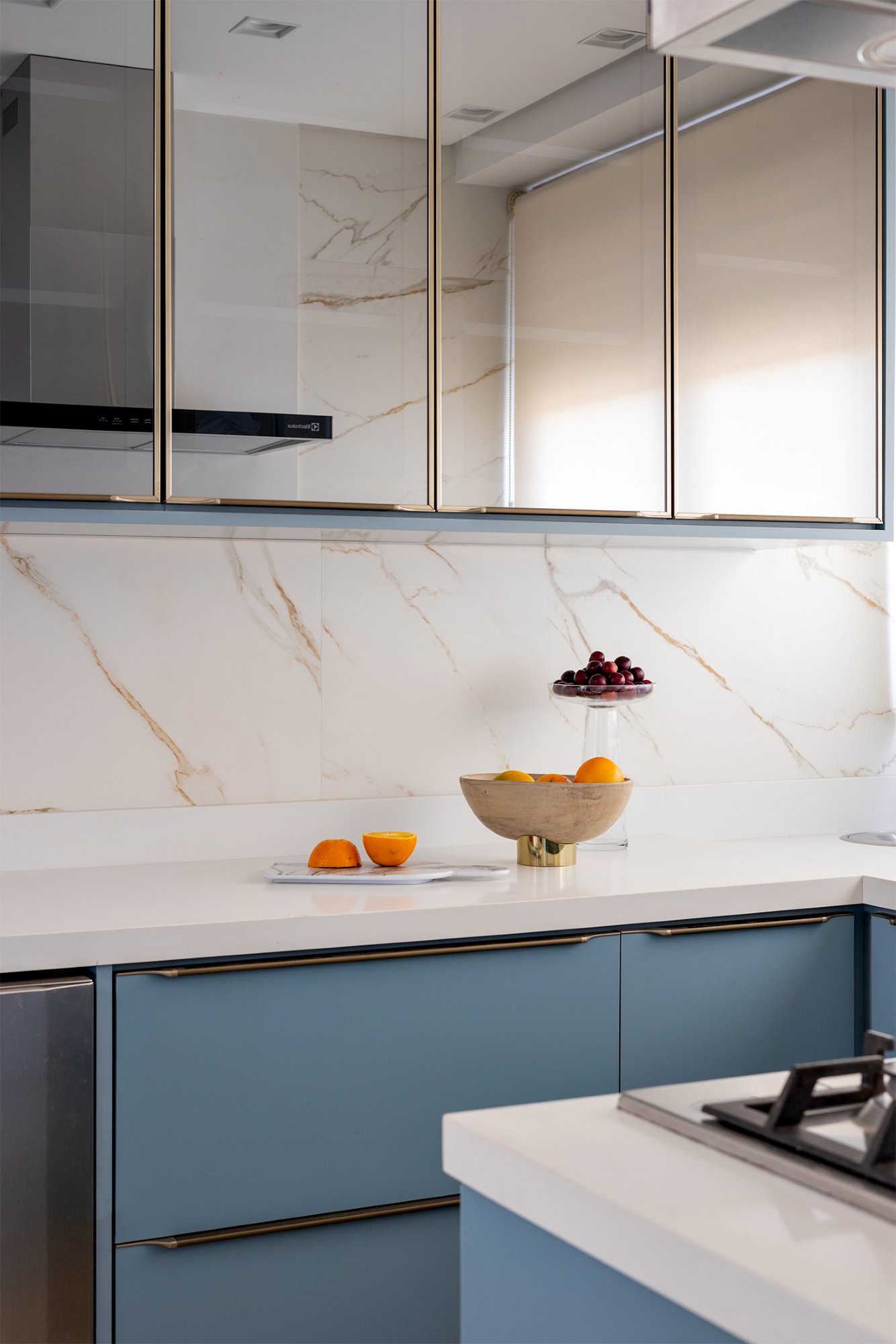 Apartamento Volare, Salas integradas com painel, foto 12