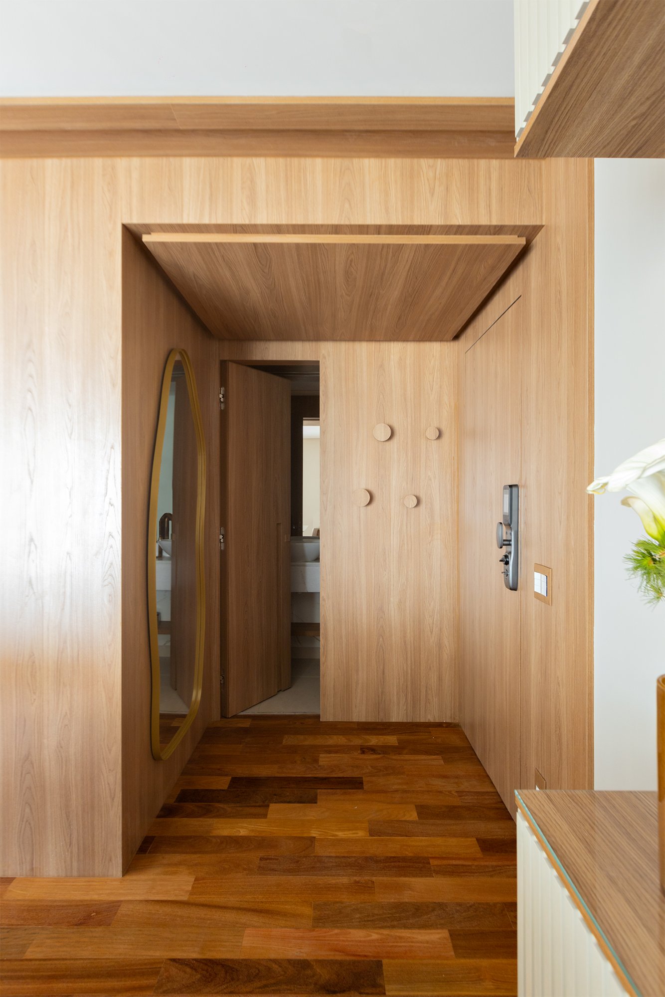 Apartamento Volare, Salas integradas com painel, foto 21