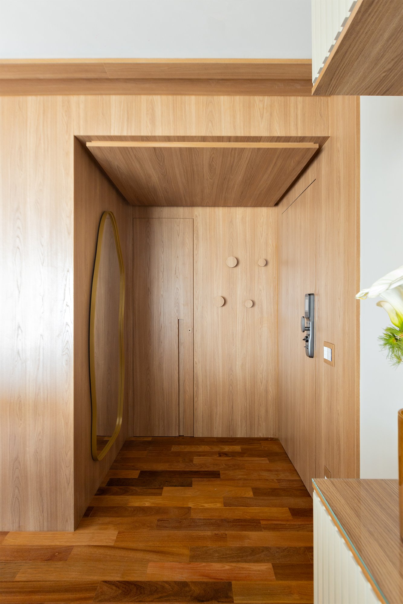 Apartamento Volare, Salas integradas com painel, foto 22