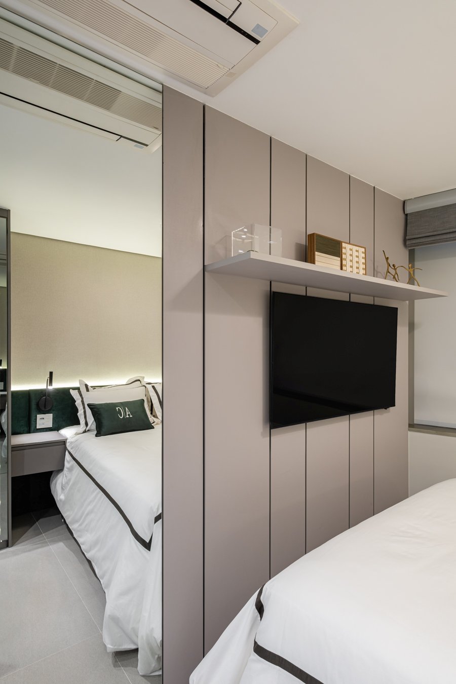 Apartamento W, Tons de verde e mármore, foto 2