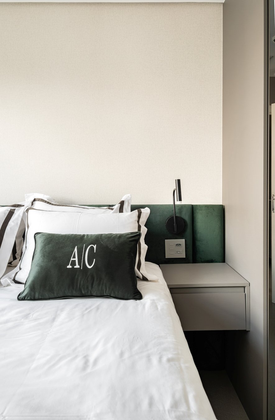 Apartamento W, Tons de verde e mármore, foto 4