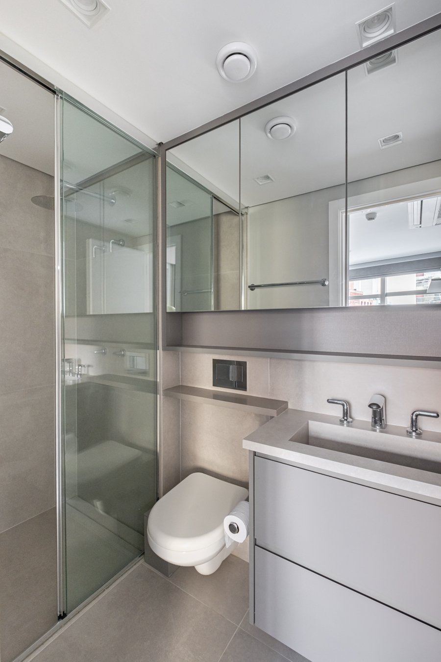 Apartamento W, Tons de verde e mármore, foto 5