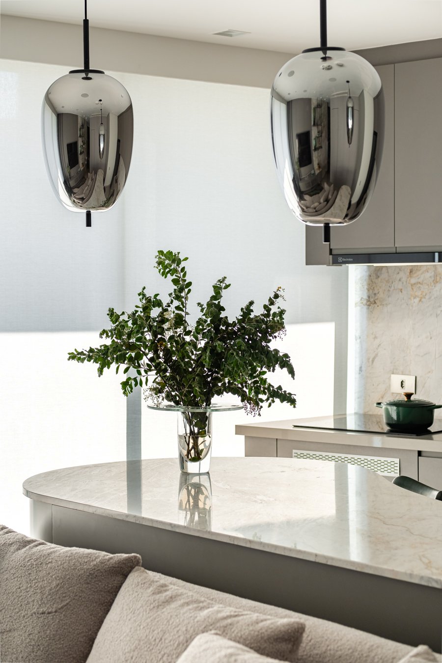 Apartamento W, Tons de verde e mármore, foto 10