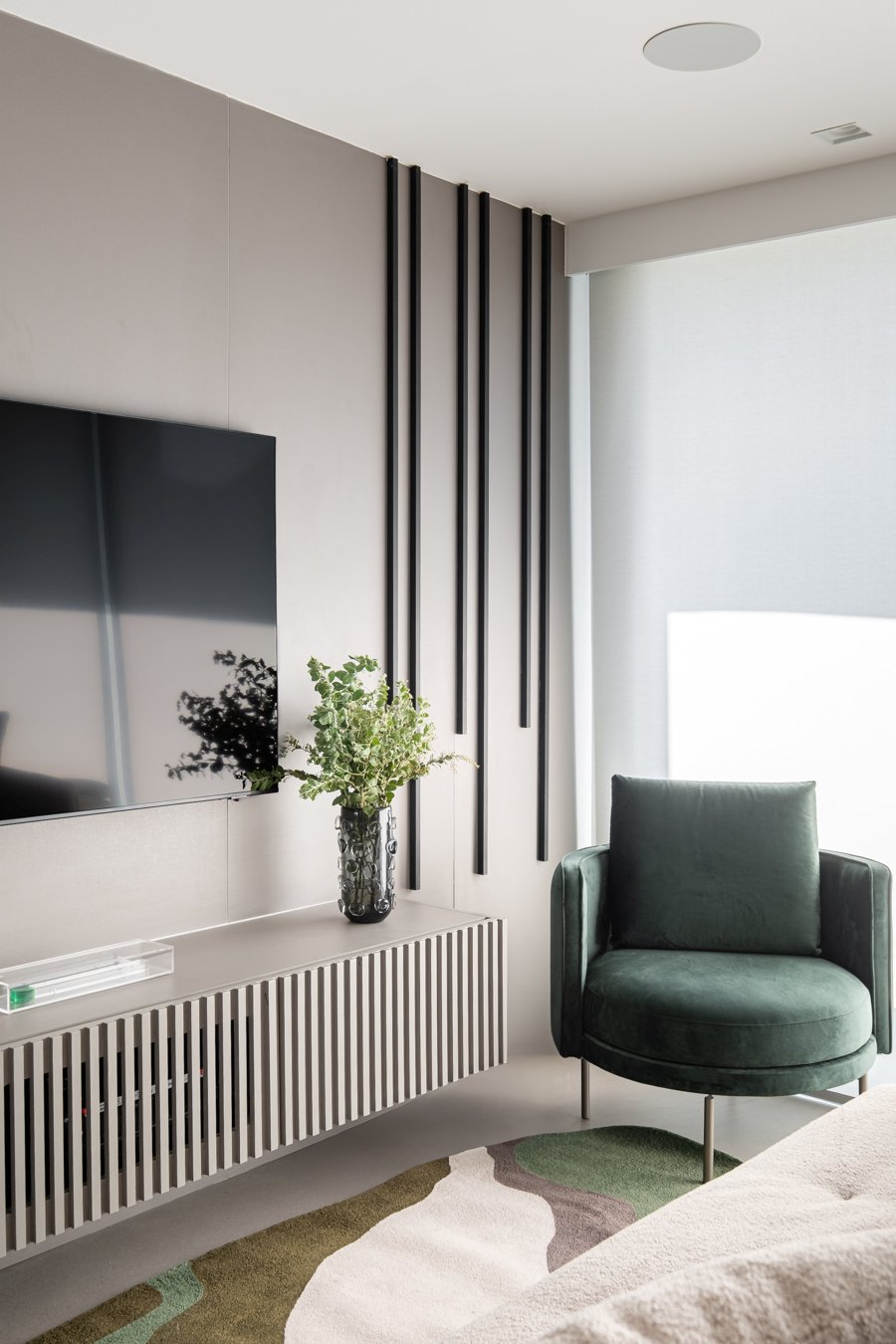 Apartamento W, Tons de verde e mármore, foto 13