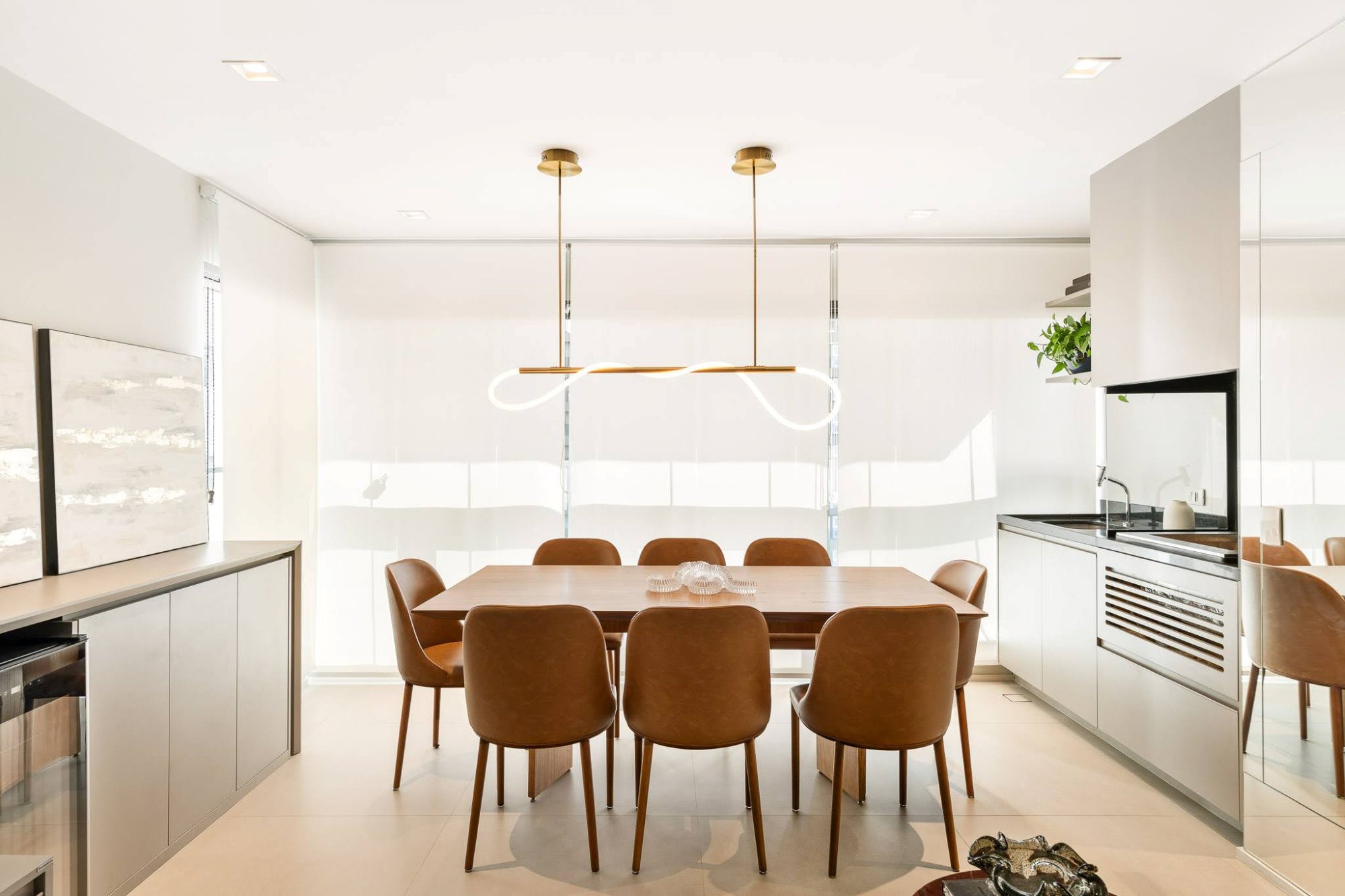 Apartamento York, Pau ferro e integração, foto 3
